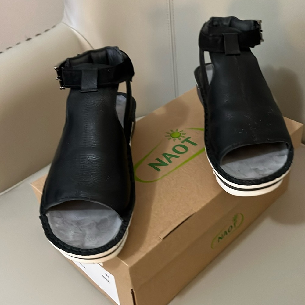 NAOT Black sandals